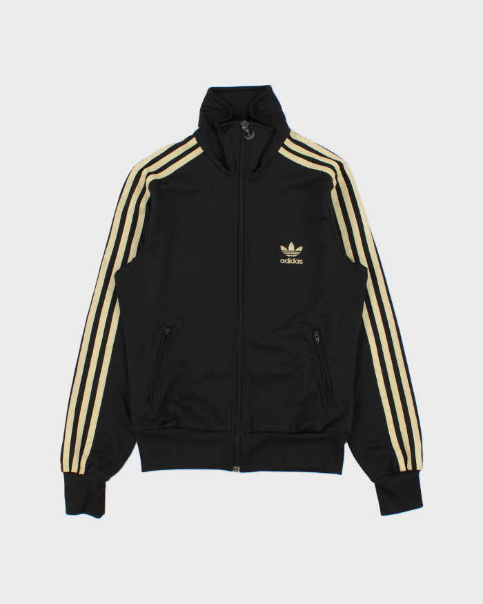 Vintage Y2K 00s Adidas Originals Women's Gold Firebird Track Jacket - S