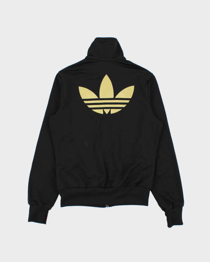 Vintage Y2K 00s Adidas Originals Women's Gold Firebird Track Jacket - S