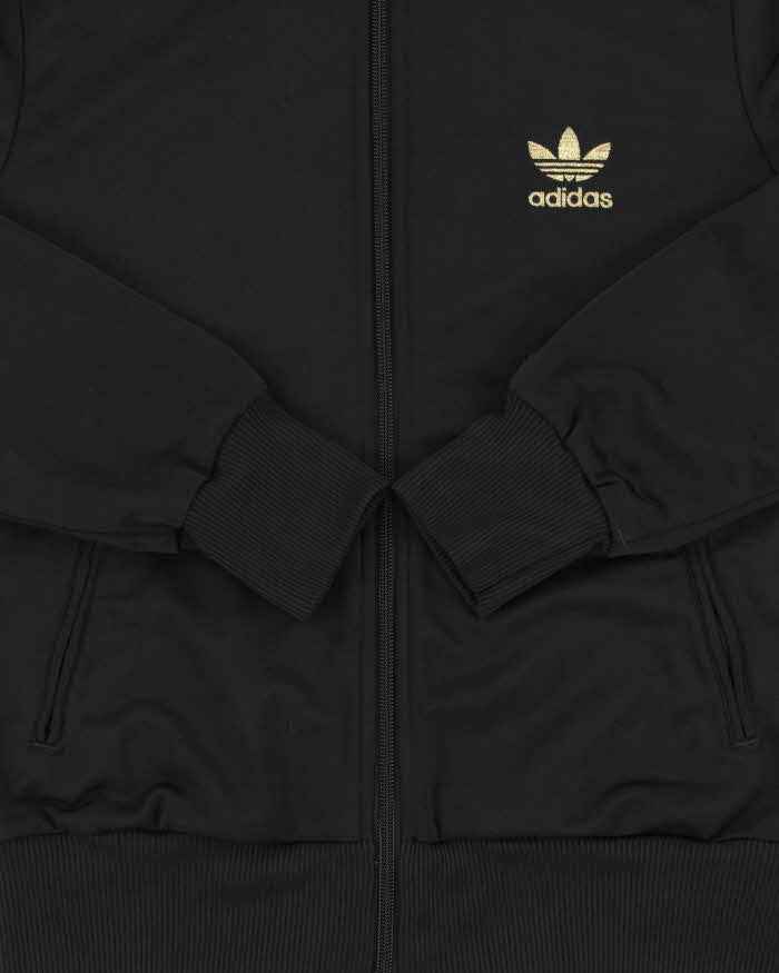 Vintage Y2K 00s Adidas Originals Women's Gold Firebird Track Jacket - S