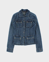 Vintage Y2k 2000s DKNY Jeans Lightweight Multi Pocket Jacket - XS