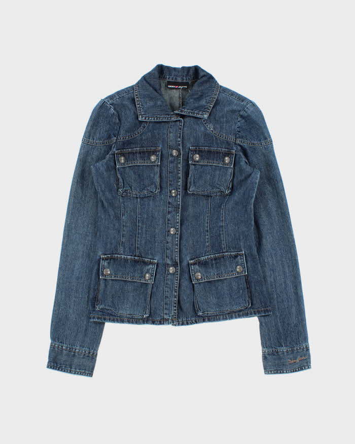 Vintage Y2k 2000s DKNY Jeans Lightweight Multi Pocket Jacket - XS