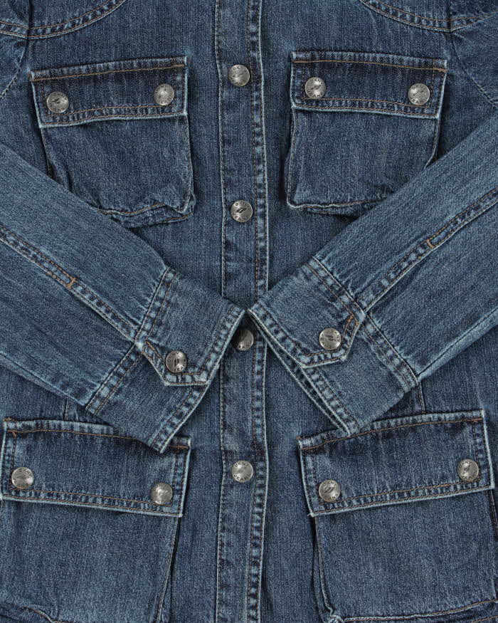 Vintage Y2k 2000s DKNY Jeans Lightweight Multi Pocket Jacket - XS