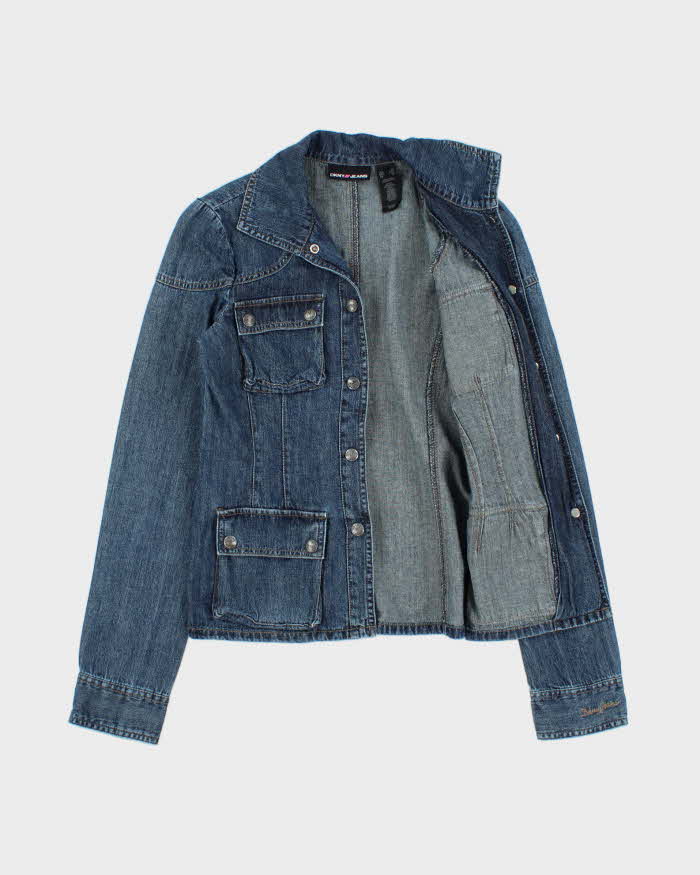 Vintage Y2k 2000s DKNY Jeans Lightweight Multi Pocket Jacket - XS