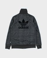 Vintage 2012 Adidas Originals Women's 40 Year Ann. Year Of The Snake Velour Trefoil Firebird Track Jacket - XS