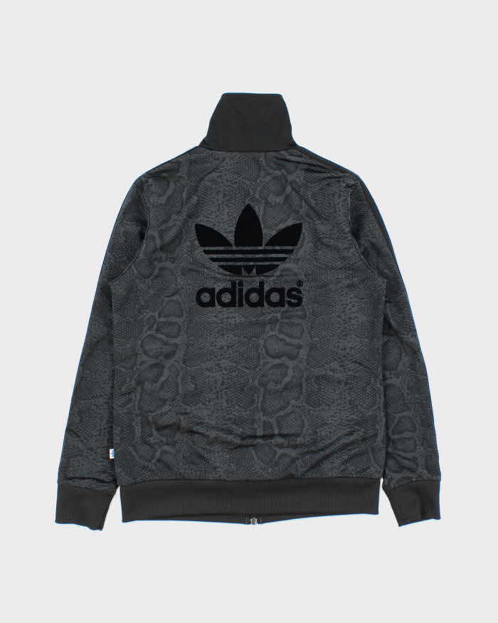 Vintage 2012 Adidas Originals Women's 40 Year Ann. Year Of The Snake Velour Trefoil Firebird Track Jacket - XS