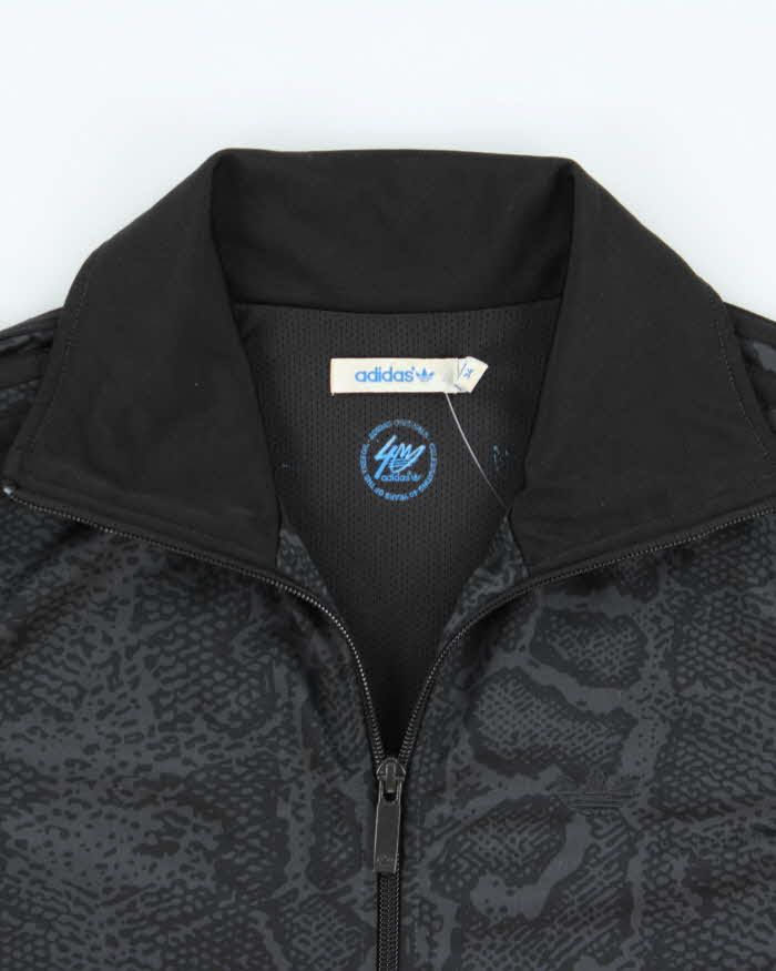 Vintage 2012 Adidas Originals Women's 40 Year Ann. Year Of The Snake Velour Trefoil Firebird Track Jacket - XS