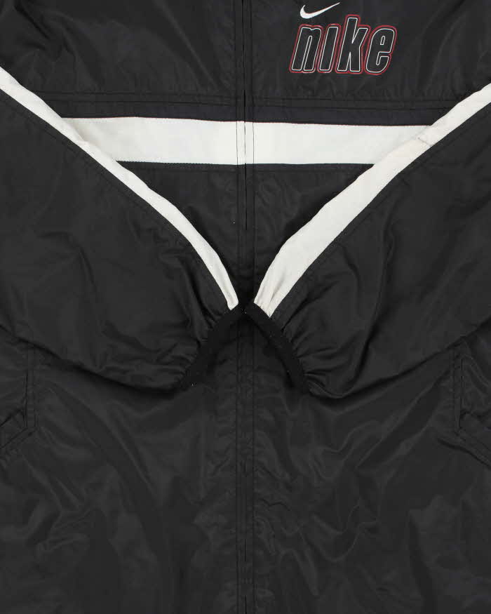 Vintage 1990s Nike Women's Shell Hooded Windbreaker Jacket - XL
