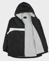 Vintage 1990s Nike Women's Shell Hooded Windbreaker Jacket - XL