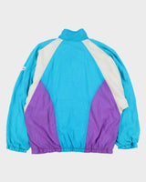 Vintage 1980s Nike Women's Embroidered Shell Windbreaker Jacket - M