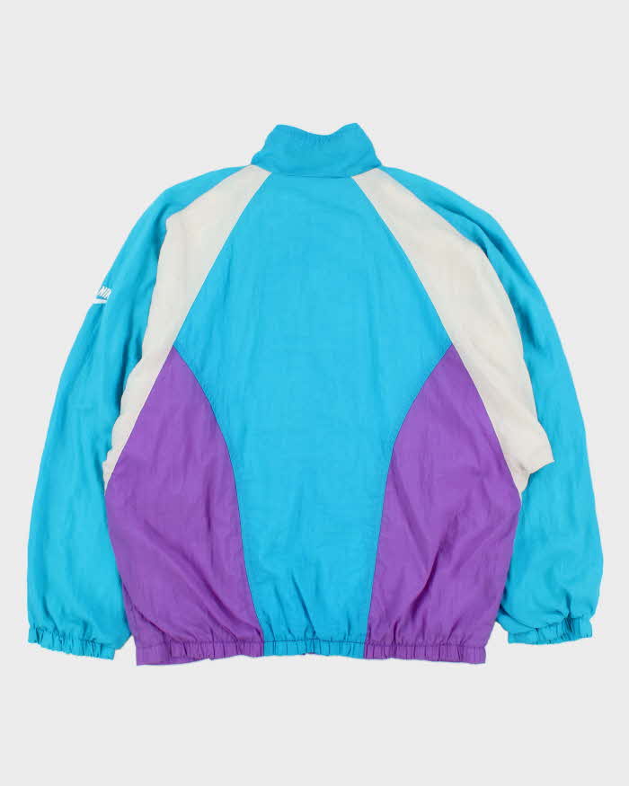 Vintage 1980s Nike Women's Embroidered Shell Windbreaker Jacket - M