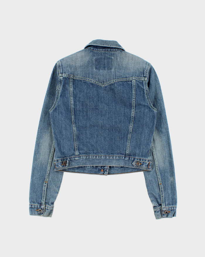 Vintage Y2K 00s Guess Women's Denim Trucker Jacket - S