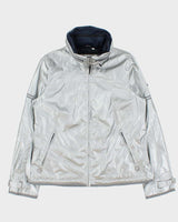 Vintage Y2K 00s Gaastra Women's Nautical Silver 3M Shell Technical Jacket - XL