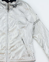 Vintage Y2K 00s Gaastra Women's Nautical Silver 3M Shell Technical Jacket - XL