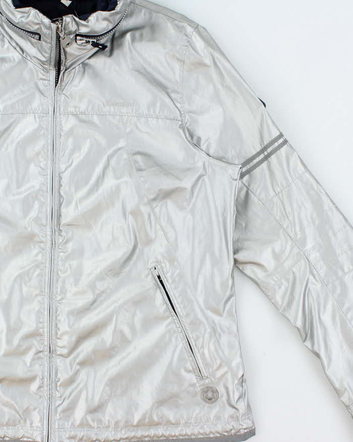 Vintage Y2K 00s Gaastra Women's Nautical Silver 3M Shell Technical Jacket - XL