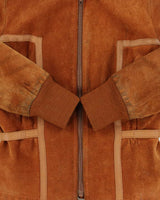Vintage 1970s Shaino's Women's Tan Suede Made In Canada Belted Leather Western Ranch Jacket - XS