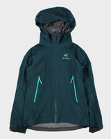 Arc'teryx Beta AR Women's Teal Lightweight Gore-Tex Pro Hard-Shell Mountain Jacket - S
