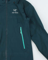 Arc'teryx Beta AR Women's Teal Lightweight Gore-Tex Pro Hard-Shell Mountain Jacket - S