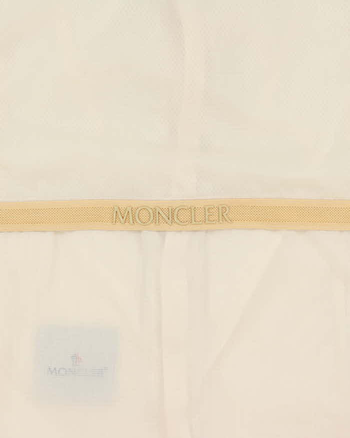 SS2023 Moncler Cream Women's Lightweight Shell Windbreaker Jeribe Jacket - XS
