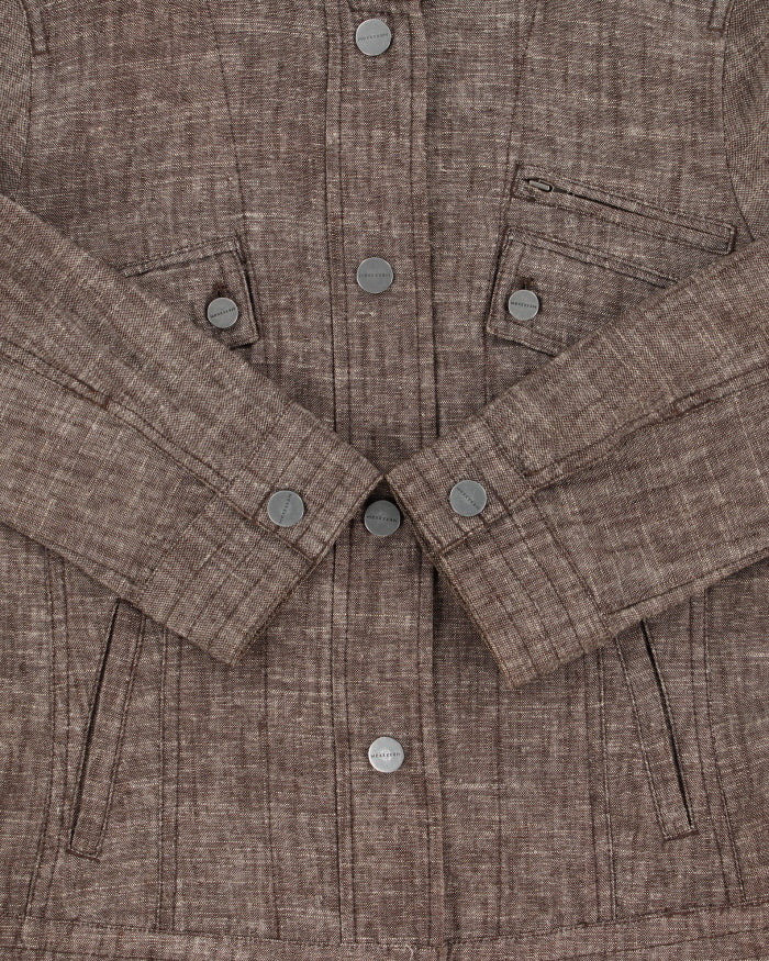 Vintage 2000s Mexx Speckled Linen Jacket - M