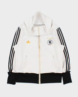 Vintage Y2K Adidas Women's Germany Football 2008 Euros Oversized Funnel-Neck Track Jacket - XL
