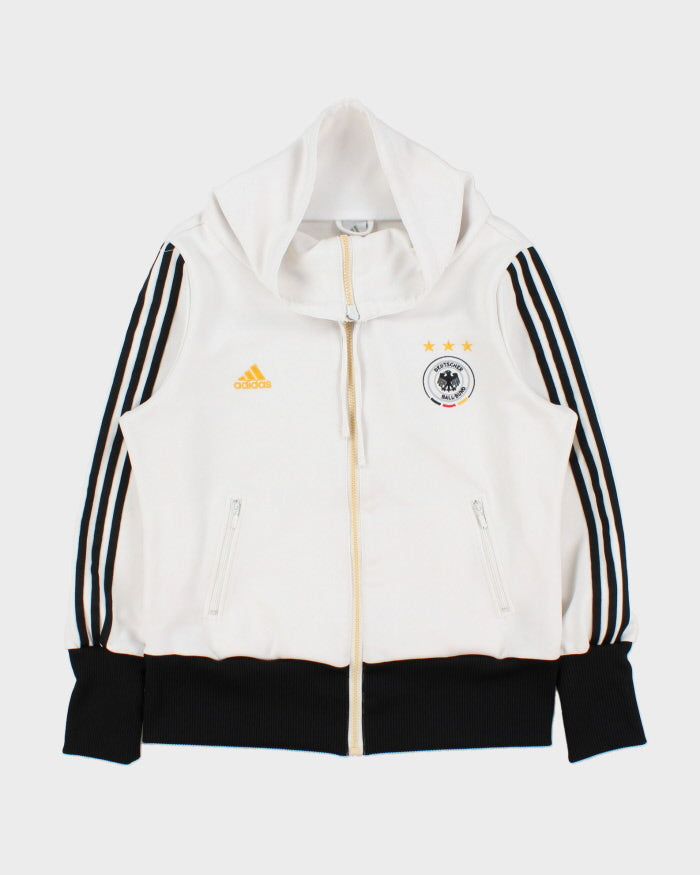 Vintage Y2K Adidas Women's Germany Football 2008 Euros Oversized Funnel-Neck Track Jacket - XL