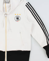 Vintage Y2K Adidas Women's Germany Football 2008 Euros Oversized Funnel-Neck Track Jacket - XL