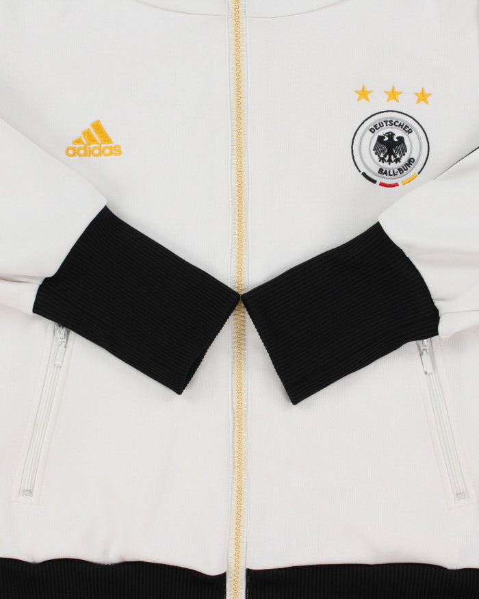 Vintage Y2K Adidas Women's Germany Football 2008 Euros Oversized Funnel-Neck Track Jacket - XL