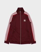 Vintage Adidas Originals Women's 3-Stripe Popper Funnel Neck Track Jacket - S