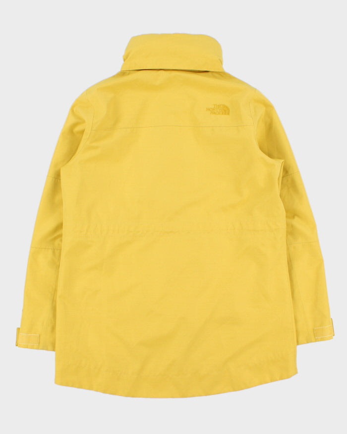 SS20 The North Face Women's Mustard Yellow Softshell Hooded 'Dryvent' Jacket - M