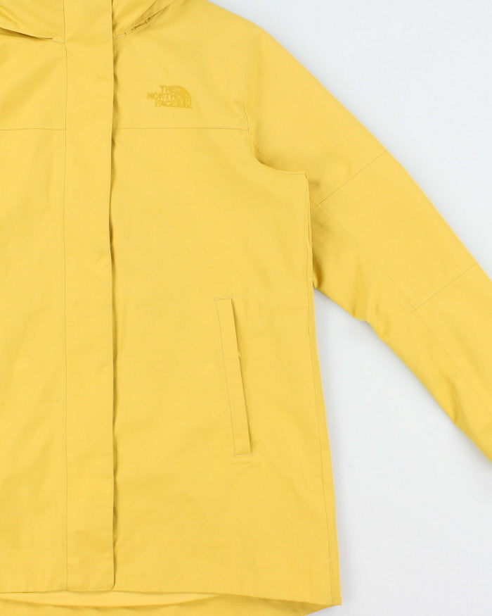 SS20 The North Face Women's Mustard Yellow Softshell Hooded 'Dryvent' Jacket - M