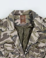 Vintage Y2K 2000s Sirens Camouflage Blazer Style jacket - S