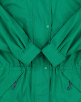 Vintage 1990s Eddie Bauer Synched Waist Hooded Waterproof Anorak Jacket - M