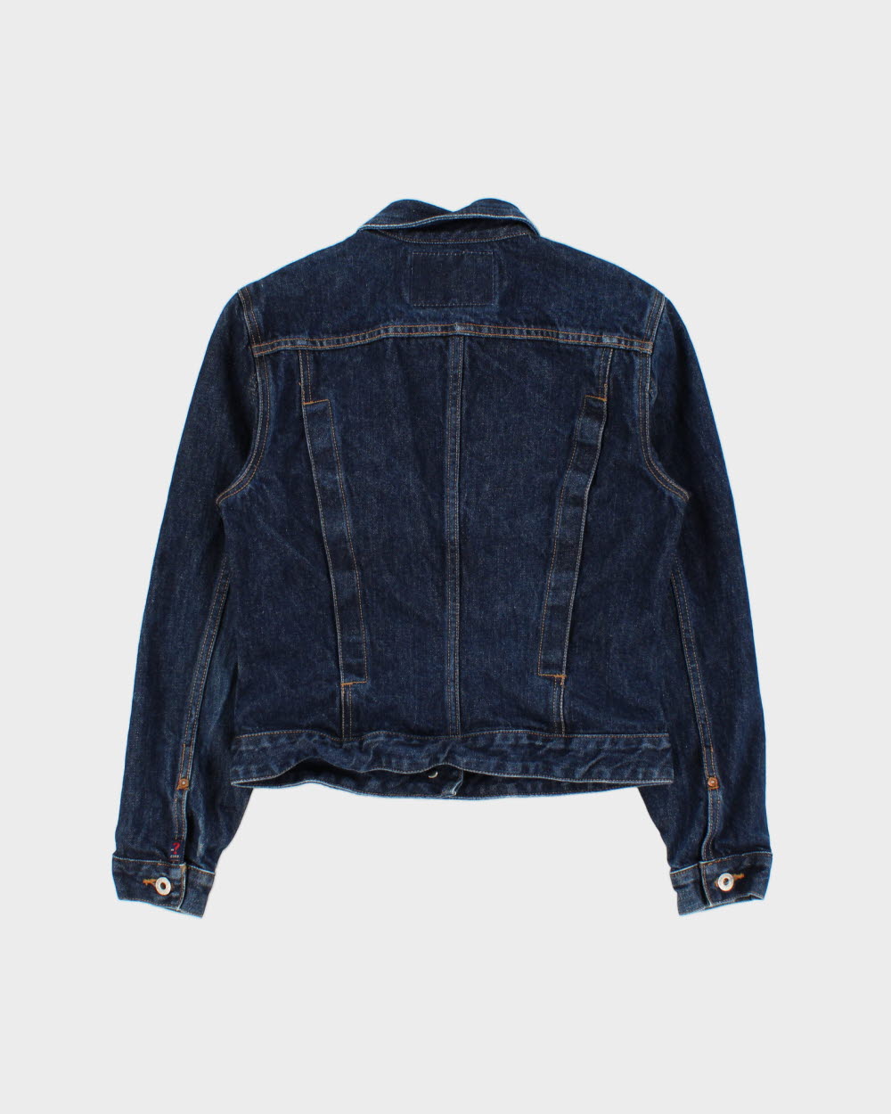 Vintage 1990s Guess Dark Wash Denim Jacket -  M