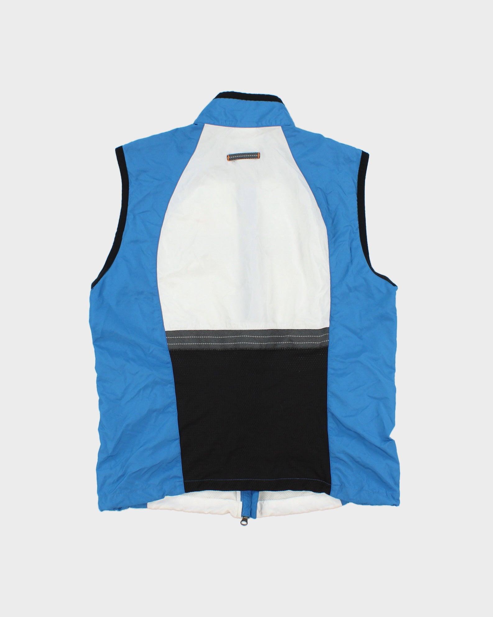 Vintage 1990s Nike Women's Two-Tone Soft Shell Gilet - L