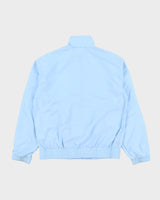 Vintage Adidas Originals Women's Baby Blue Lock Up Soft Shell Track Jacket - XS