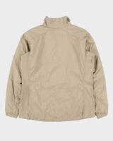 2023 Arc'teryx Mid Khaki Women's 'Atom' Soft Shell Insulated Technical Jacket - L