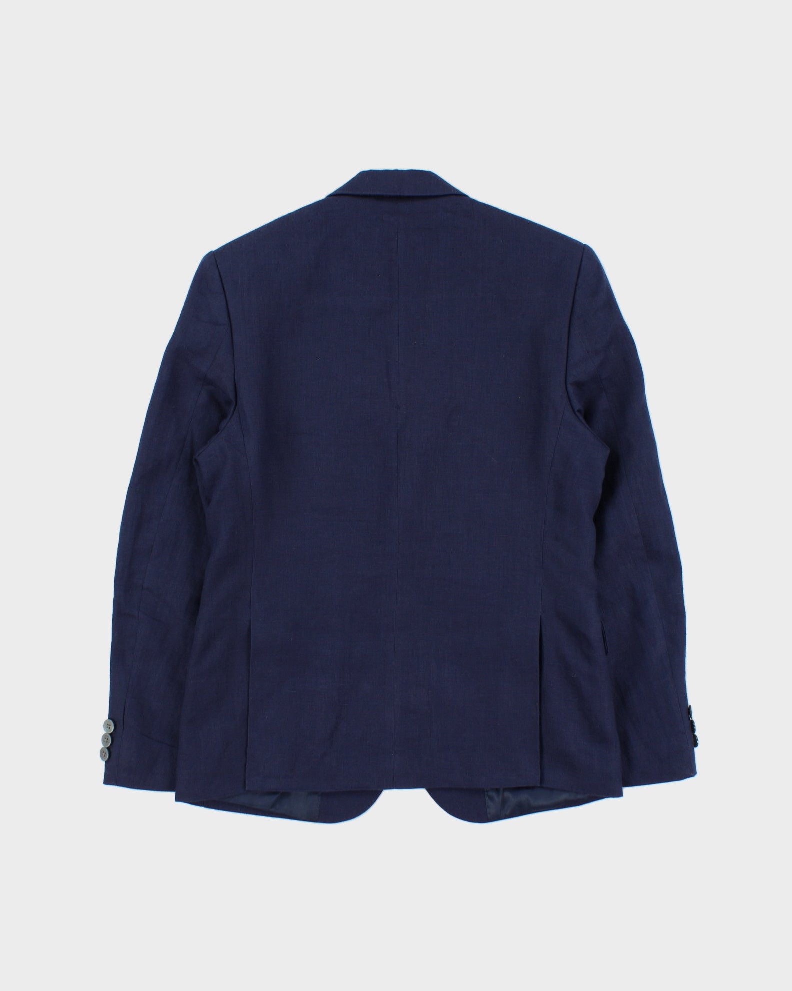 Vintage Lauren Ralph Lauren LRL Women's Hudson's Bay Linen Single Breasted Blazer - M