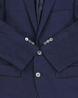 Vintage Lauren Ralph Lauren LRL Women's Hudson's Bay Linen Single Breasted Blazer - M