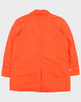 Vintage Y2K 00s Lauren Ralph Lauren LRL Women's Neon Soft Shell Mac Jacket - L