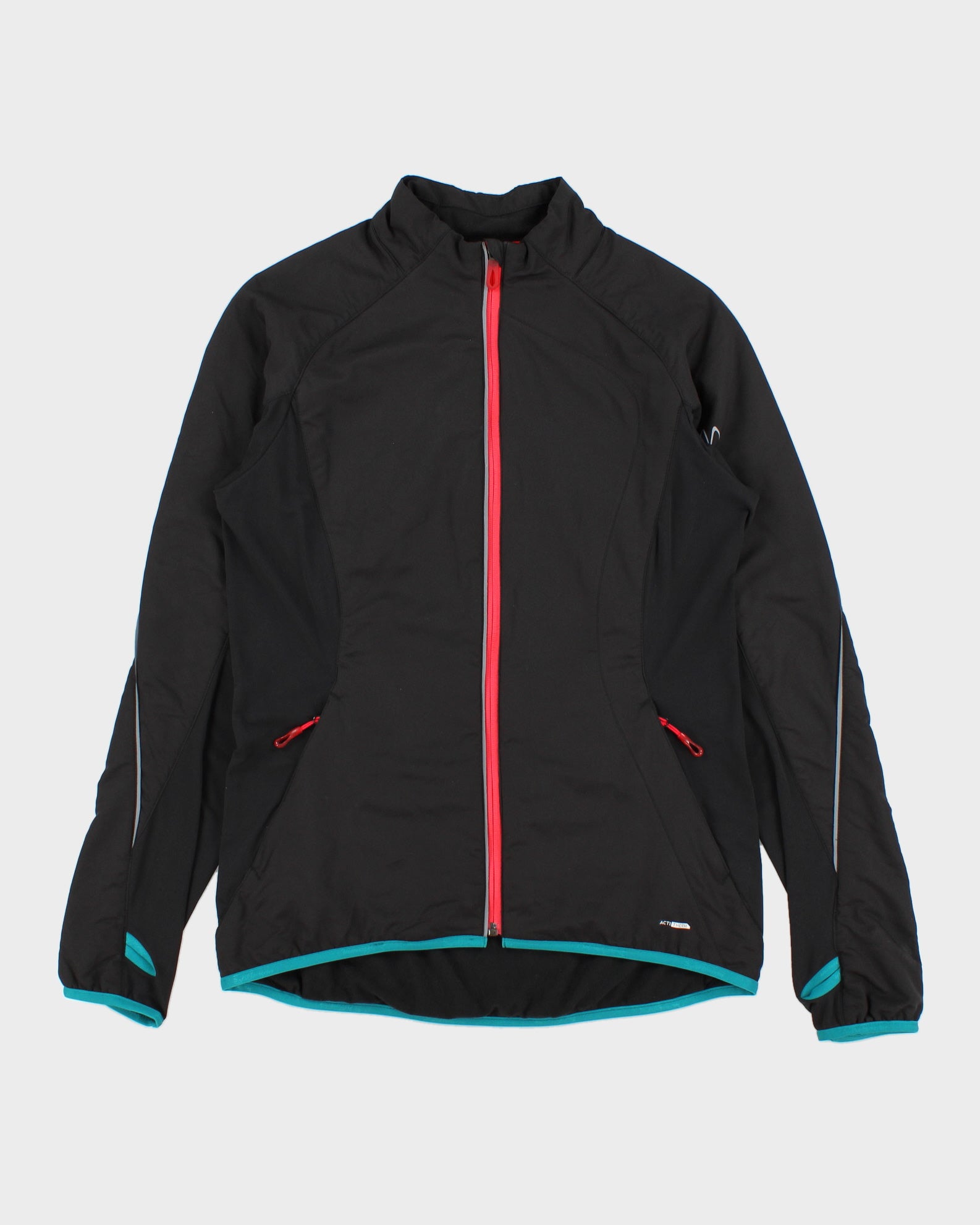 Vintage Salomon Women's Fleece Lined Soft Shell Acti-Therm Jacket - S