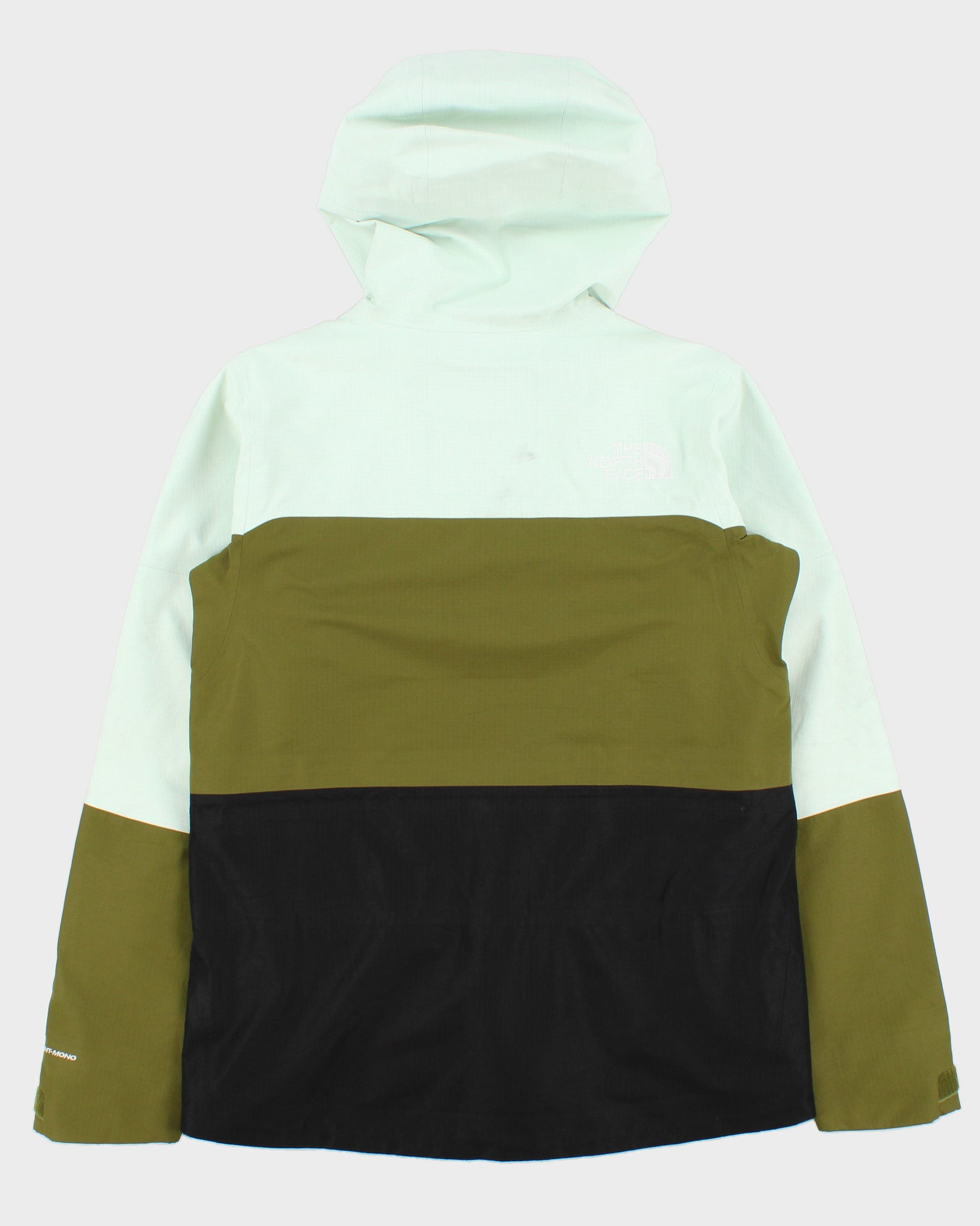 2024 The North Face Women's Pale Green/Forest Olive/TNF Black DryVent-Mono Ceptor Snow Jacket - S
