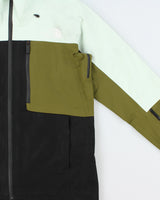 2024 The North Face Women's Pale Green/Forest Olive/TNF Black DryVent-Mono Ceptor Snow Jacket - S
