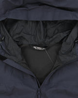 Arc'teryx Navy Solano Hoody Gore-Tex Windstopper Women's Fleece Lined Padded Soft Shell Jacket - L