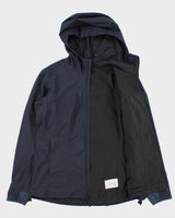 Arc'teryx Navy Solano Hoody Gore-Tex Windstopper Women's Fleece Lined Padded Soft Shell Jacket - L