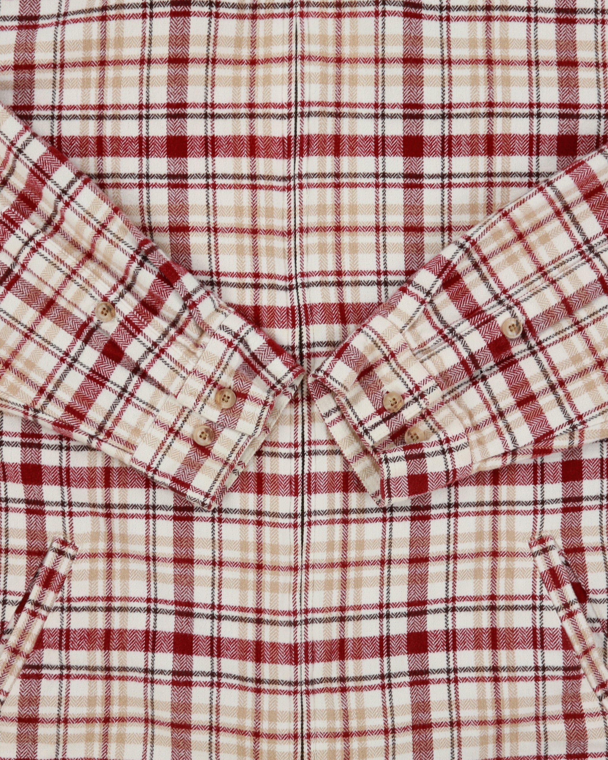 Vintage 1990s Northern Reflections Women's Plaid Canvas Harrington Jacket - L