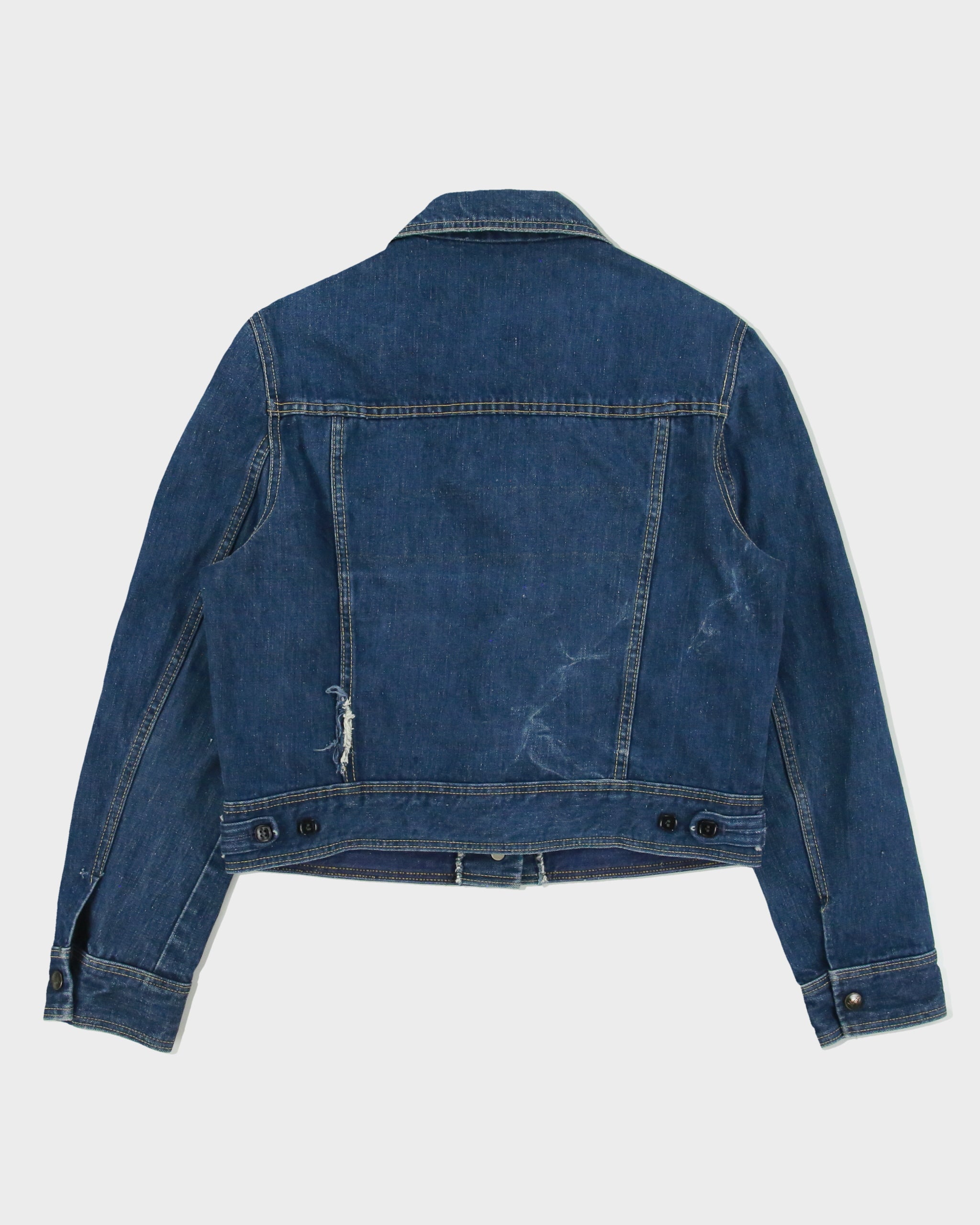 Vintage 1970s Wescott Jeaneration Women's Made In Canada Denim Trucker Jacket - M