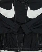 Nike Unisex Big Swoosh Woven Contrast Stitch Boxy Shell Windbreaker Jacket - L