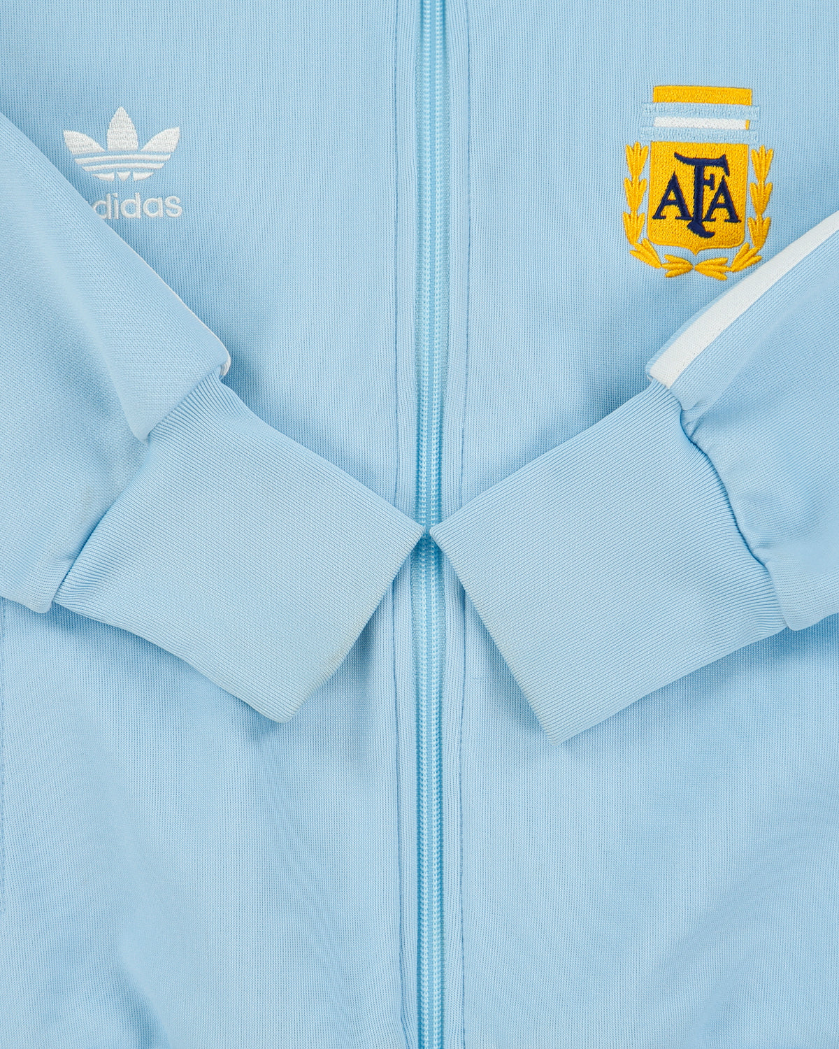 Vintage Y2K Adidas Originals Argentina Retro '78 FIFA 2006 World Cup Women's Football Track Bomber Jacket - L