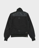 Vintage Y2K 00s Adidas Originals 'Respect Me' Missy Elliot Women's Soft Shell Canvas Funnel Neck Utility Track Jacket - S