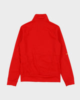 Vintage 2009-10 Adidas Liverpool FC Women's Japan Exclusive Funnel Neck Football Track Jacket - XL